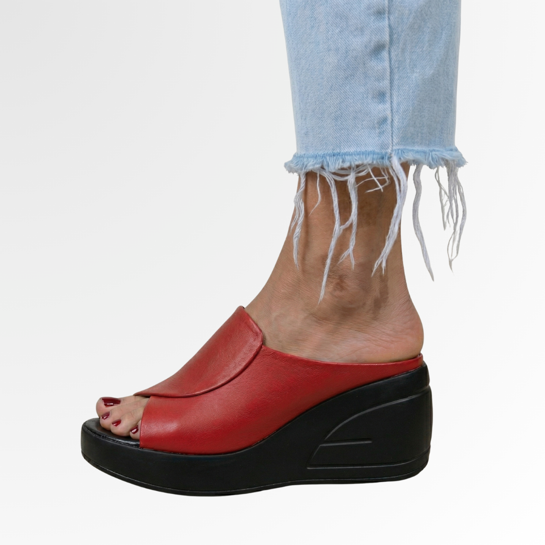 Isla - Women's Sandals for Wide Foot Comfort with Wedge Heel and Open Toe