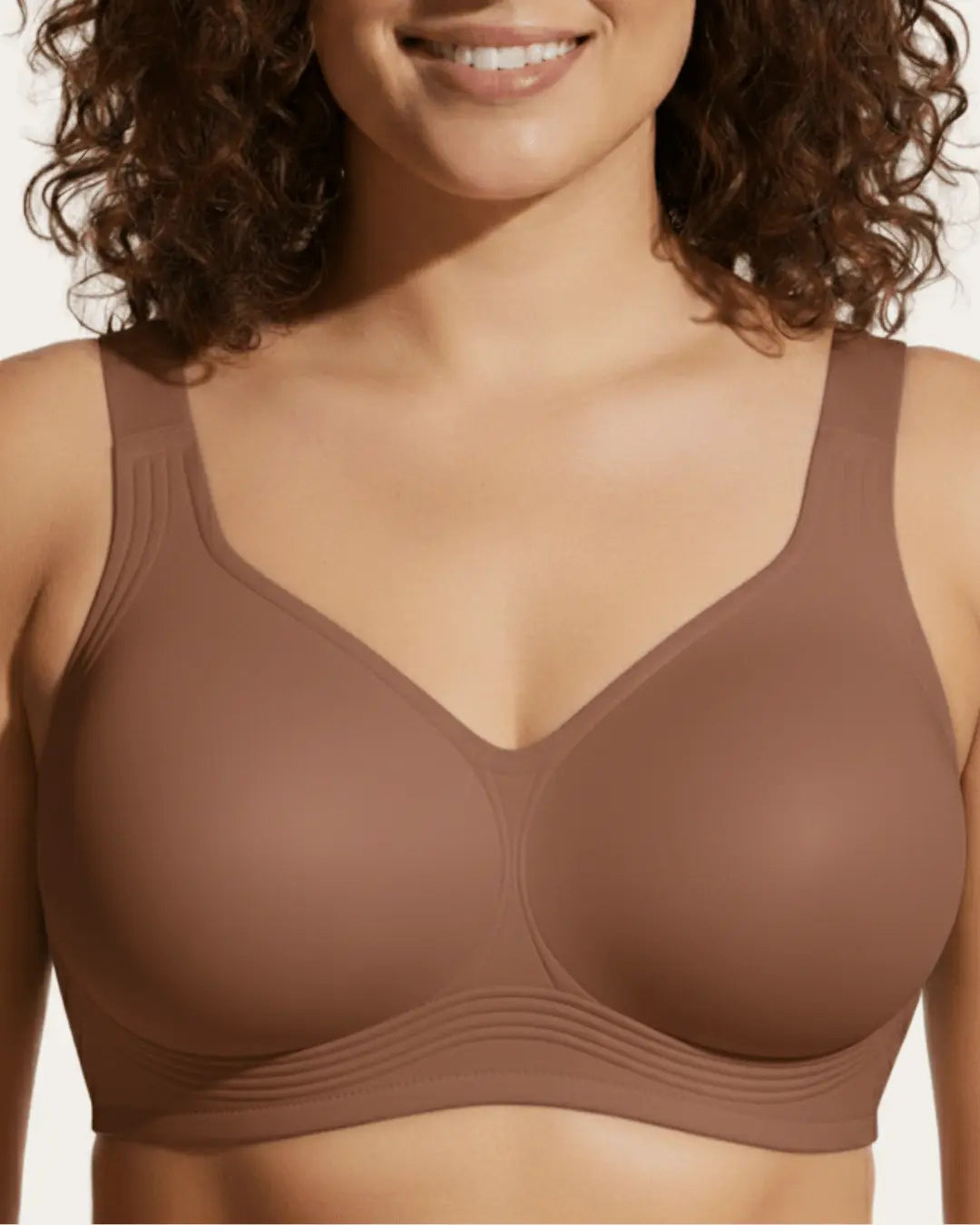 Georgia - Women's Bra Full Coverage Comfort Seamless with Wide Straps