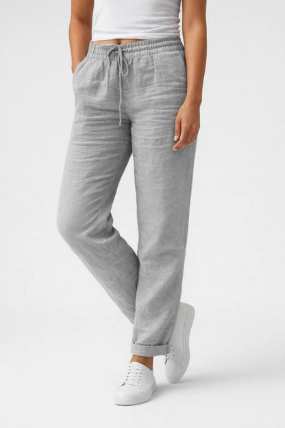 Grace - Women's Pants Lightweight for Summer with Drawstring Waist