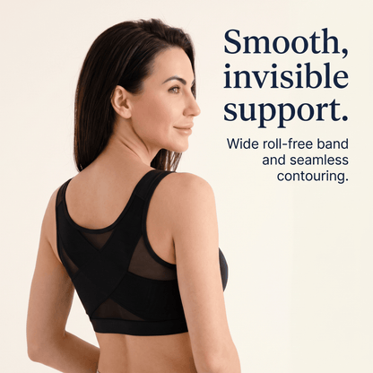 Grace - Women’s Posture Support Shaping Bra Front Closure with Wide Straps