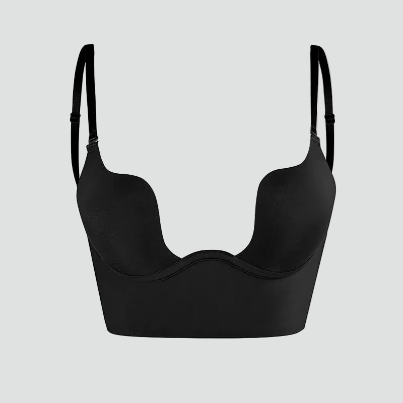 Isla - Women’s Backless Bra Push-Up Self-Supporting with Adjustable Straps
