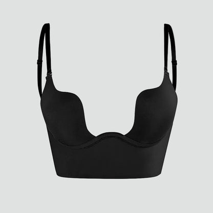Isla - Women’s Backless Bra Push-Up Self-Supporting with Adjustable Straps