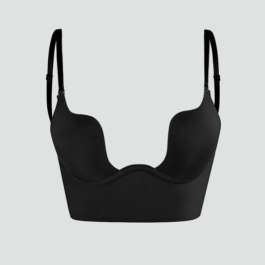 Isla - Women’s Backless Bra Push-Up Self-Supporting with Adjustable Straps