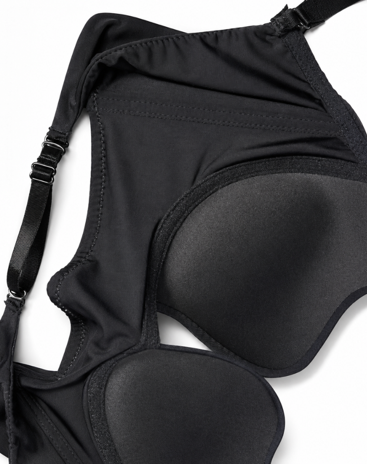 Isla - Women’s Backless Bra Push-Up Self-Supporting with Adjustable Straps