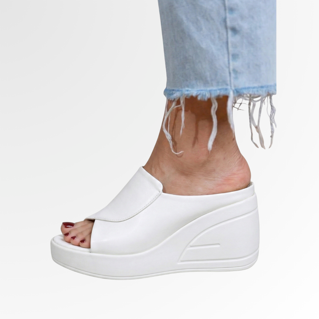Isla - Women's Sandals for Wide Foot Comfort with Wedge Heel and Open Toe