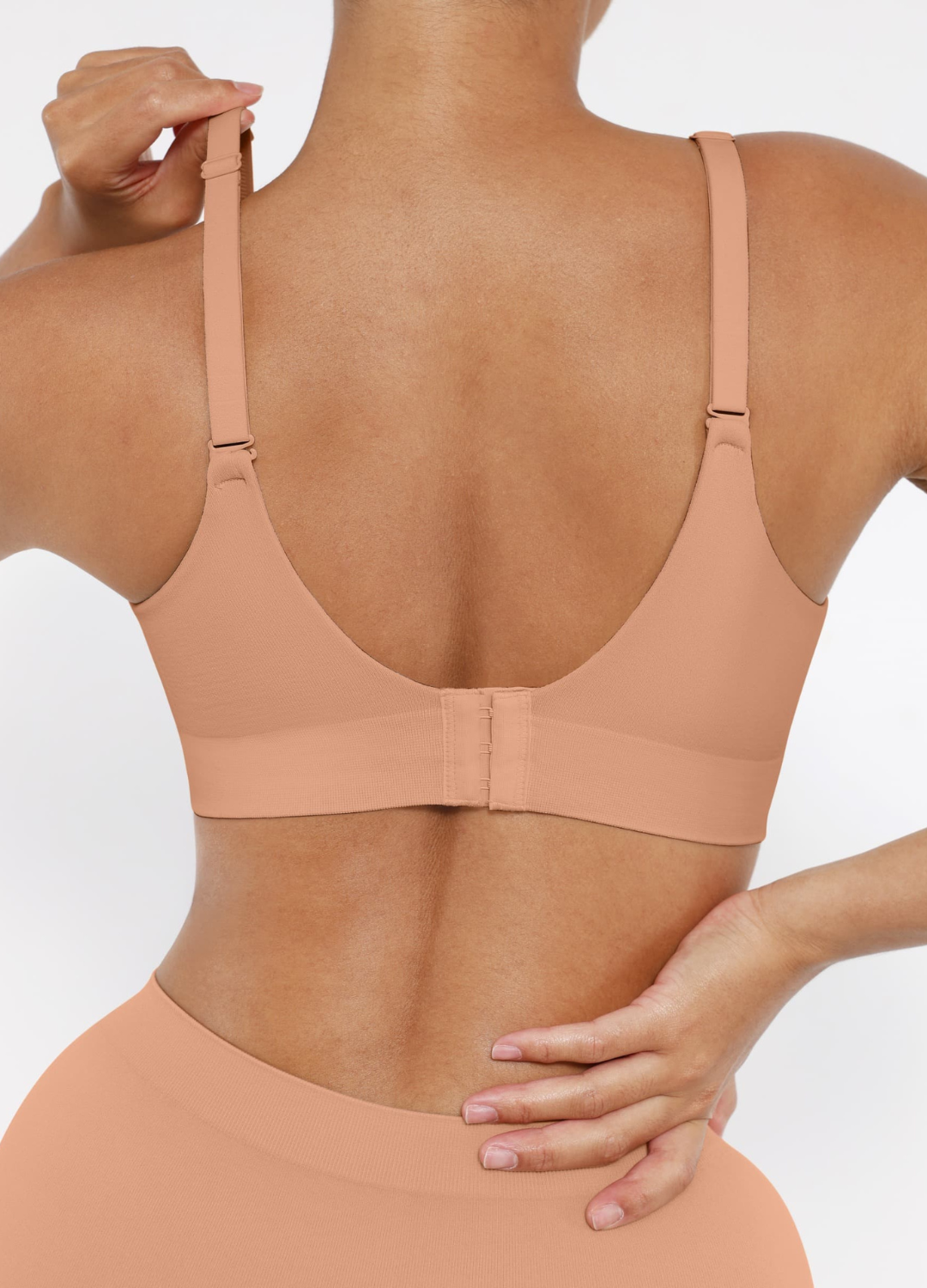 Ivy - Women's Bra Push Up for Daily Comfort with Seamless Plunge Cups