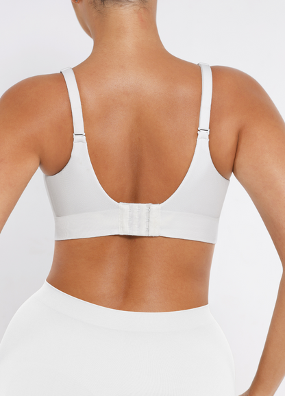 Ivy - Women's Bra Push Up for Daily Comfort with Seamless Plunge Cups