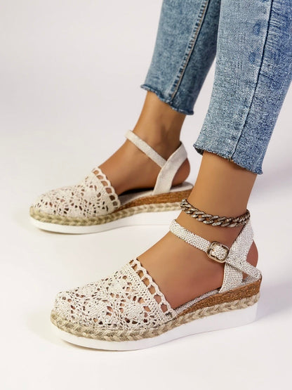 Matilda - Women’s Summer Platform Sandals Comfort with Ankle Strap