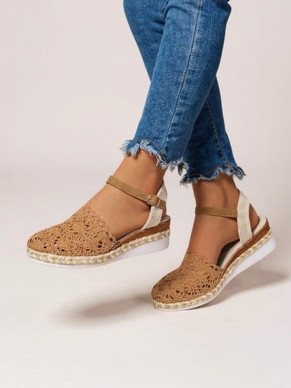 Matilda - Women’s Summer Platform Sandals Comfort with Ankle Strap