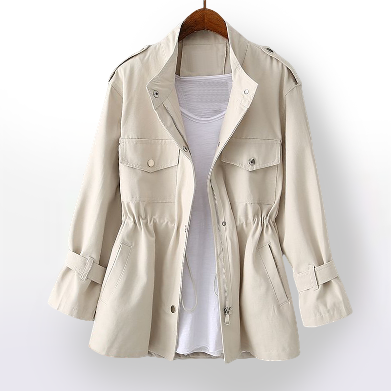 Ruby - Women's Summer Jacket Waterproof Utility with Chest Pockets