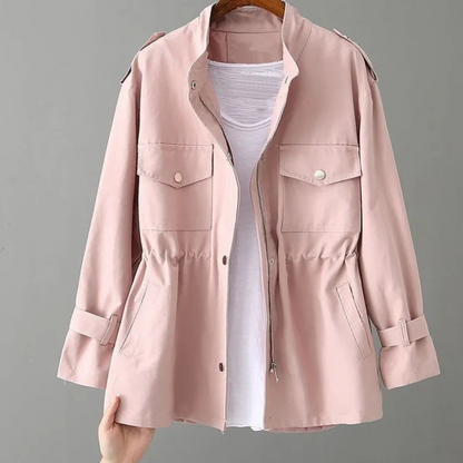 Ruby - Women's Summer Jacket Waterproof Utility with Chest Pockets