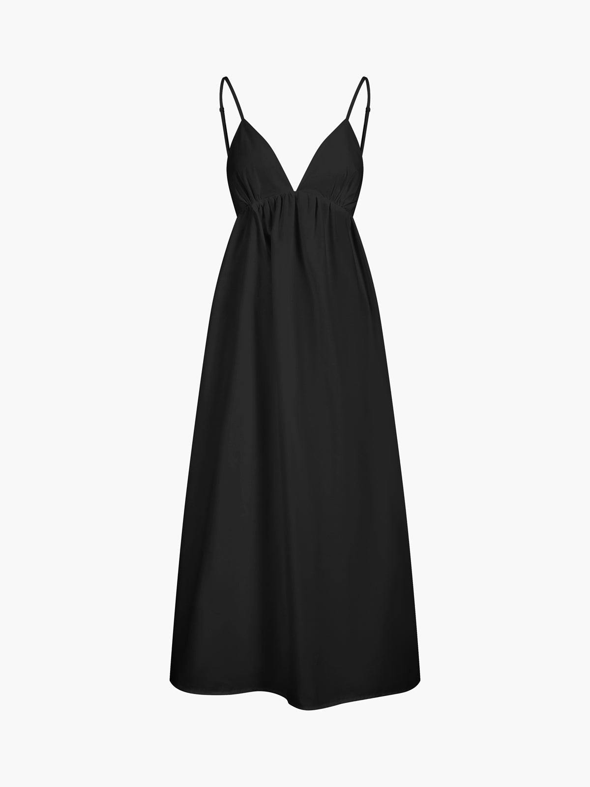 Willow - Women's Summer Maxi Dress with Open Back and Adjustable Straps