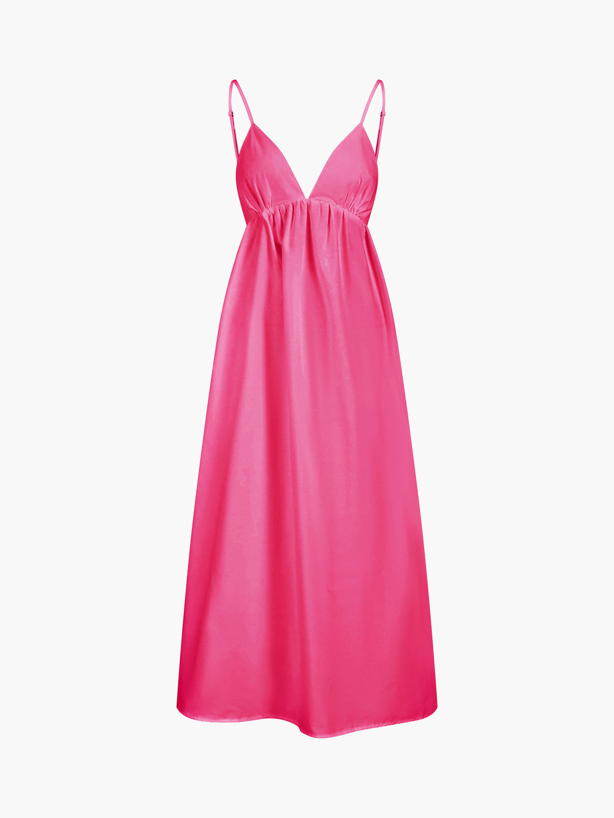 Willow - Women's Summer Maxi Dress with Open Back and Adjustable Straps