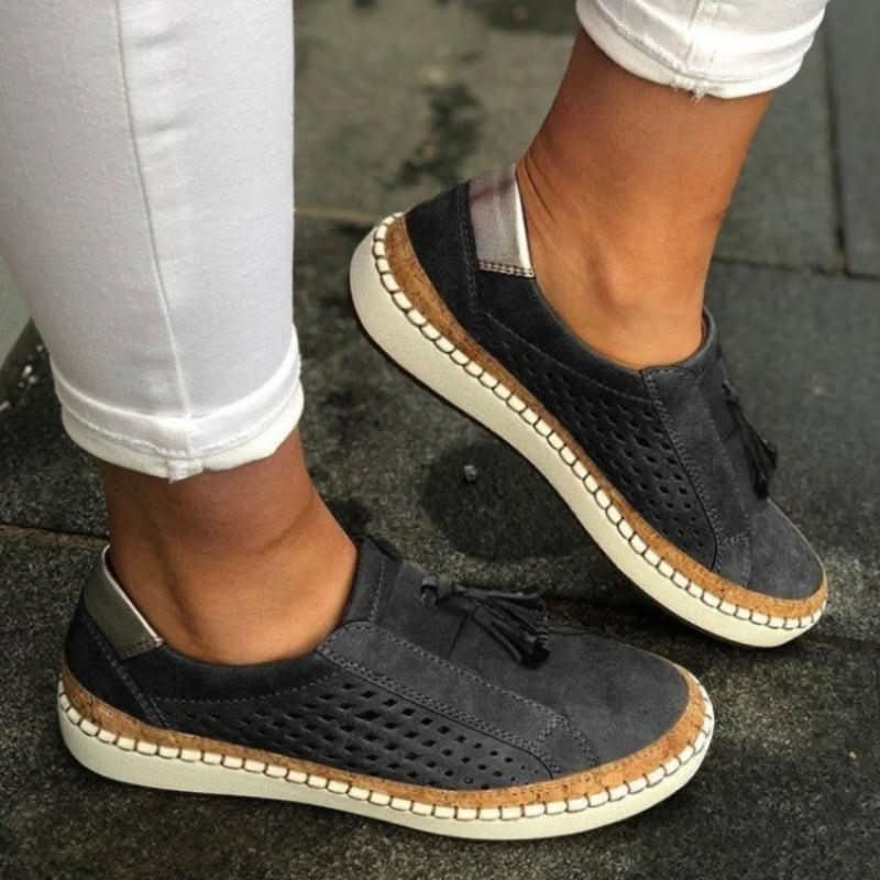 Women's Slip On Sneakers - Black