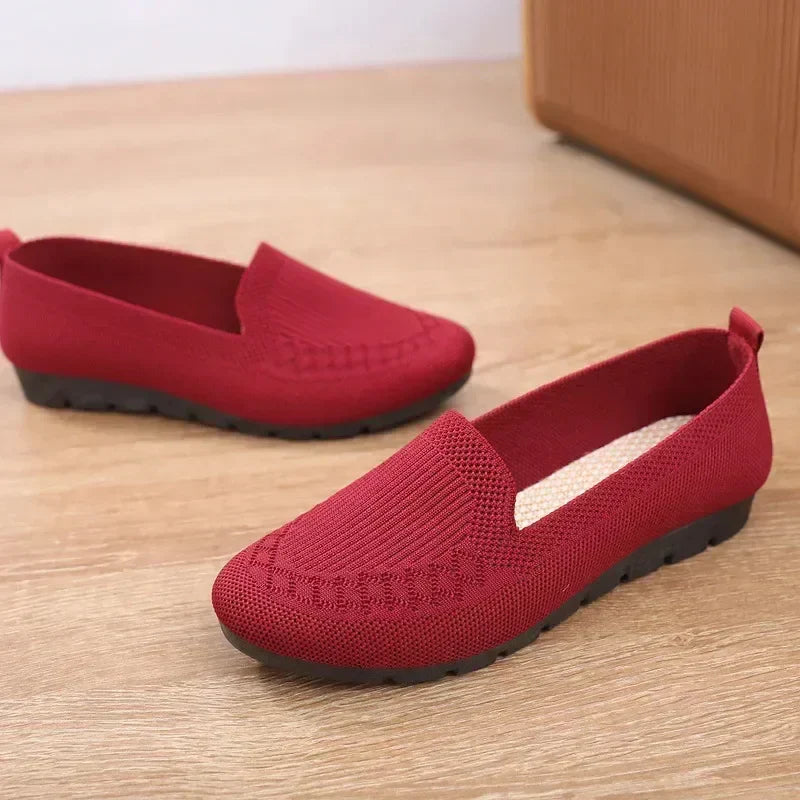 Women's Lightweight Flats Red