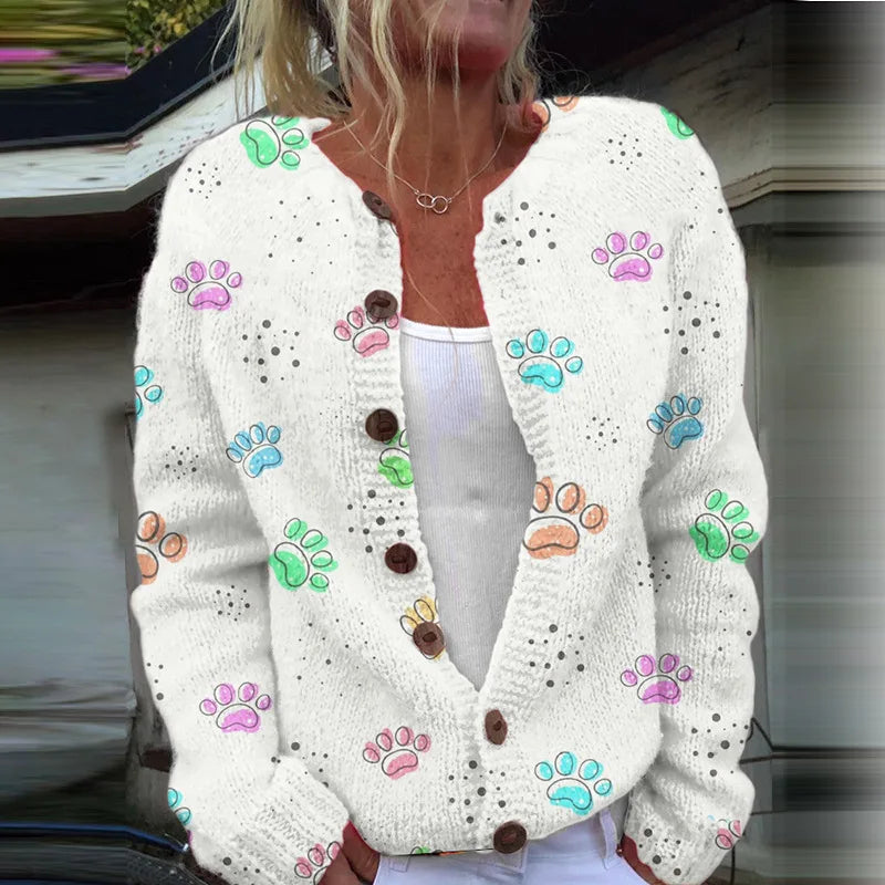 Women's Open Front Cardigan - Multicolour