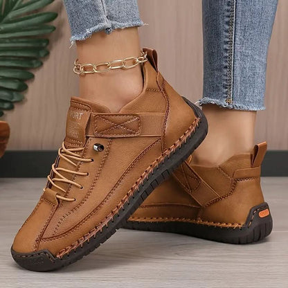 Women's Walking Sneakers - Khaki