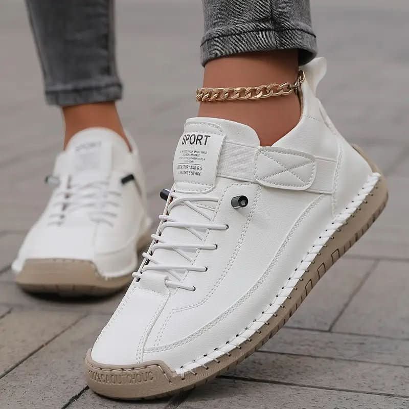 Women's Walking Sneakers - White