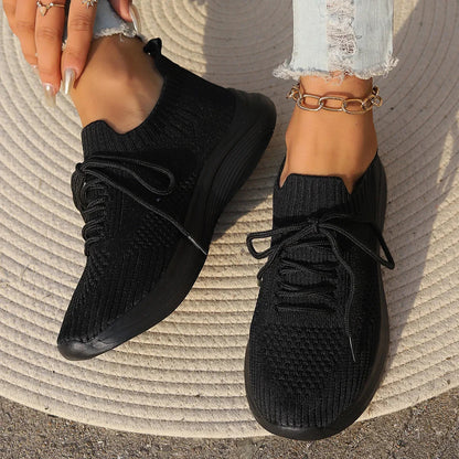 Women's Slip On Sneakers Black