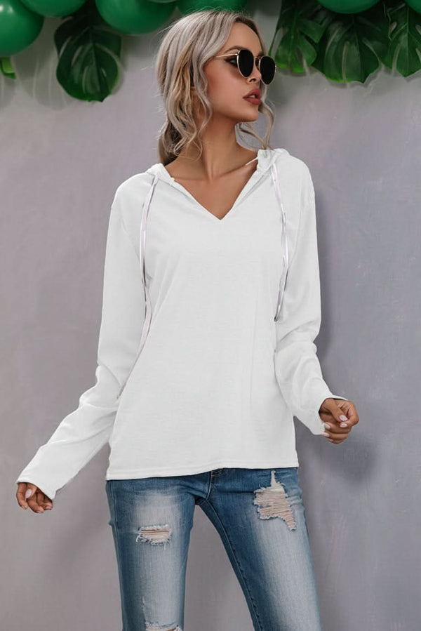 Poppy - Casual Women's Pullover Hoodie with Classic Fit and Drawstring Hood